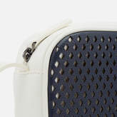 Thumbnail for your product : Armani Exchange Women's Perforated Cross Body Bag - Navy/White