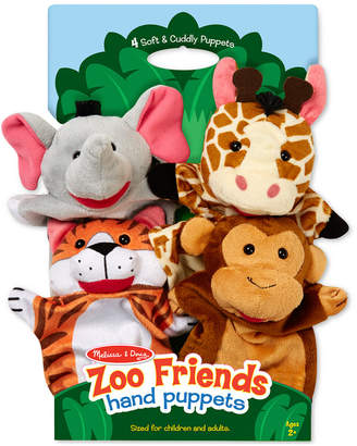 Melissa & Doug Kids' Zoo Friends Hand Puppets Set