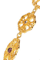Thumbnail for your product : Ben-Amun Gold-Plated Crystal And Bead Necklace