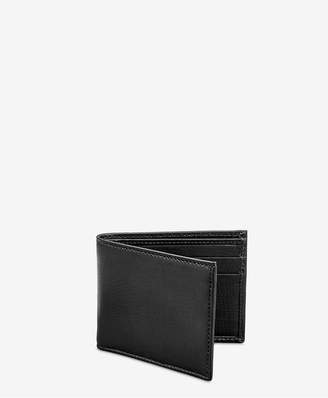 GiGi New York Slim Wallet In Black Vachetta Leather