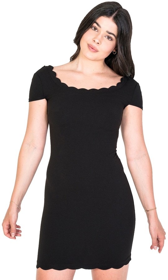 b smart black dress