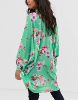 Thumbnail for your product : Blume Maternity oversized shirt in multi floral