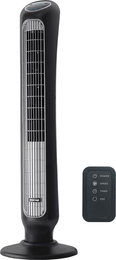 FanFair 43" 5 Speed Tower Fan w/ Remote