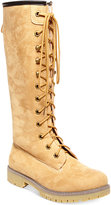 Thumbnail for your product : Madden Girl Yumi Tall Shaft Lace Up Boots