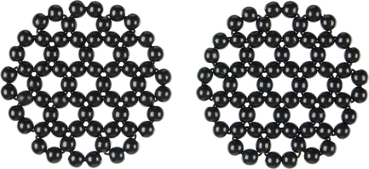 Pien Studios Black Larco Coaster Set
