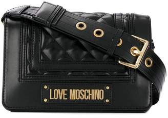 Love Moschino quilted faux leather cross body bag