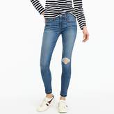 Thumbnail for your product : J.Crew Tall 8" toothpick jean in Newcastle wash with let-down hem