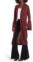 Thumbnail for your product : Leith Longline Flare Sleeve Cardigan