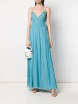 Thumbnail for your product : Alberta Ferretti embroidered detail empire dress