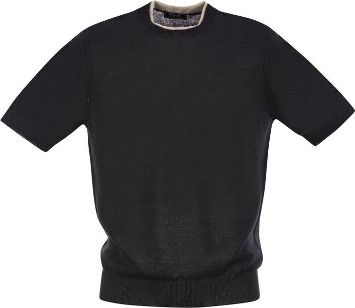 Peserico Shaved Knit T-Shirt