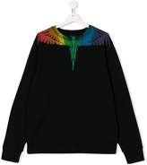 Thumbnail for your product : Marcelo Burlon County of Milan Kids TEEN wing print sweatshirt