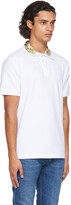 Thumbnail for your product : Versace Jeans Couture White Regalia Baroque Accent Polo