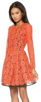 Thumbnail for your product : MSGM Long Sleeve Lace Dress