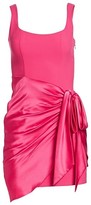 Thumbnail for your product : Cinq à Sept Waverly Satin Overlay Bodycon Dress