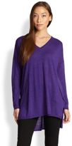 Thumbnail for your product : Eileen Fisher Wool Boxy Top