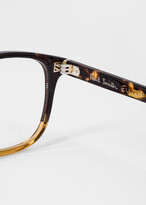 Thumbnail for your product : Paul Smith Havana Mustard 'Elliot' Spectacles