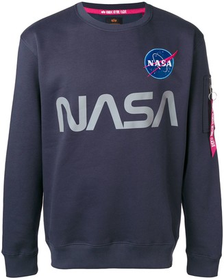 alpha industries sweatshirt black