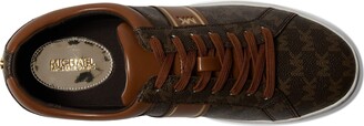 MICHAEL Michael Kors Juno Stripe Lace-Up (Brown) Women's Shoes