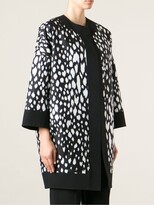 Thumbnail for your product : Fausto Puglisi Leopard Print Boxy Fit Coat