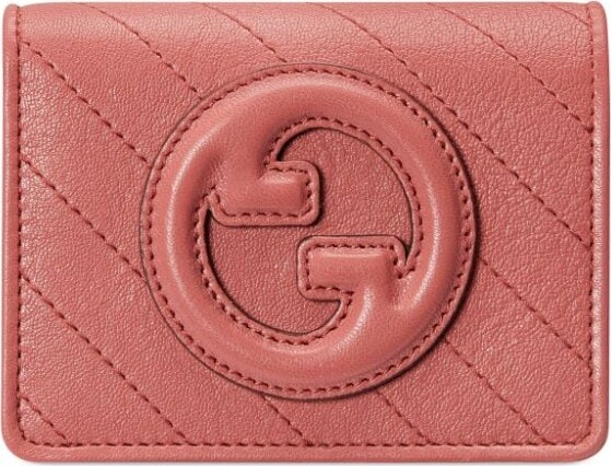 Gucci Interlocking Shoulder Bag (Outlet) Leather Medium Pink 2406911