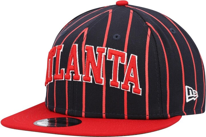 Men’s Atlanta Braves White Royal Centennial Collection Cooperstown 59FIFTY Fitted Hats