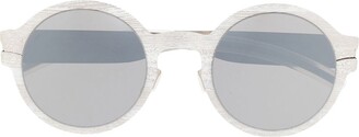 Mykita Round-Frame Tinted Sunglasses