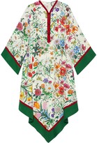 Thumbnail for your product : Gucci Flora print Kimono-style dress