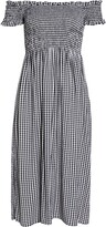 Thumbnail for your product : Bardot Gingham Off the Shoulder Midi Dress