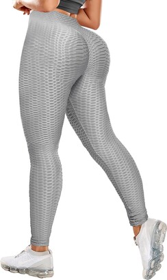 COMFREE Women Sport Legging Yoga Pants Ruched Butt Workout