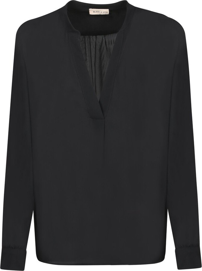 Blanca Vita V-Neck Tunic Top