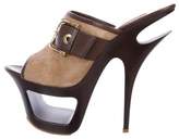 Thumbnail for your product : Gianmarco Lorenzi Platform Slide Sandals