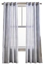 Peri Home Cargo Stripe 84 x 50 Grommet Window Panel, Pair