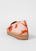 Thumbnail for your product : Paul Smith Women's Pink 'Screen Floral' Canvas 'Sunny' Espadrilles