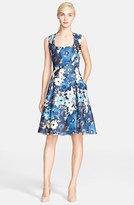 Thumbnail for your product : Kate Spade Autumn Floral Print Fit & Flare Dress