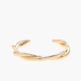 Thumbnail for your product : J.Crew Gold braid cuff bracelet