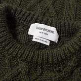 Thumbnail for your product : Thom Browne Classic Aran Crew Knit