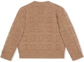 Thumbnail for your product : Gucci Children square G knit wool cardigan