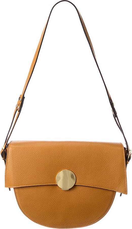 Italian Leather Shoulder Bag ShopStyle