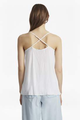 French Connection Melissa Cotton Embroidered Cami Top