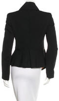 Thumbnail for your product : Jean Paul Gaultier Leather-Trimmed Cutout Jacket