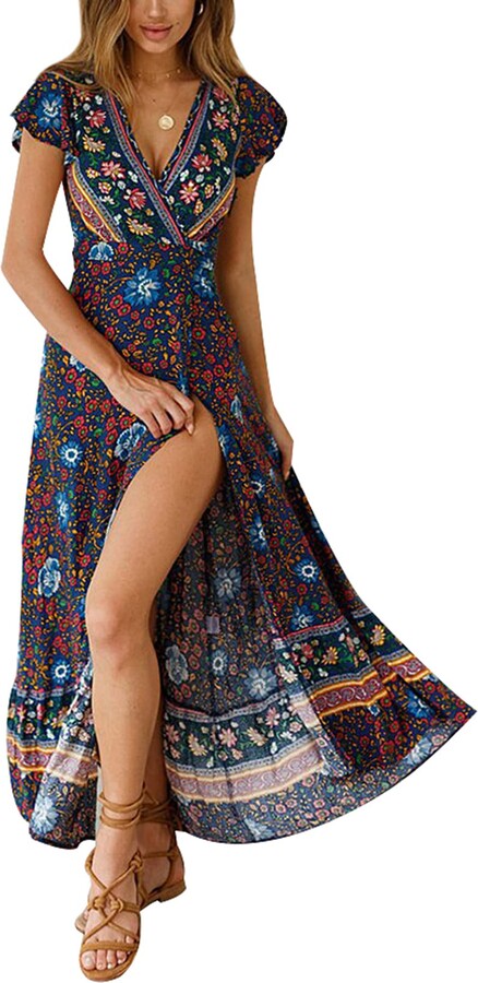 Short Floral Summer Dress | ShopStyle UK