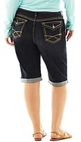 Thumbnail for your product : JCPenney a.n.a Thick-Stitch Denim Bermuda Shorts – Plus