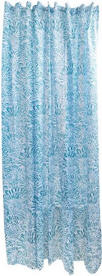 Sttelli SttelliDandelion72in.HX72in.WTealShowerCurtainPolyester(Caseof3)