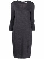 Thumbnail for your product : Peserico V-neck knit dress