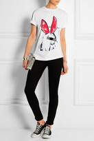 Thumbnail for your product : McQ Printed cotton-jersey T-shirt