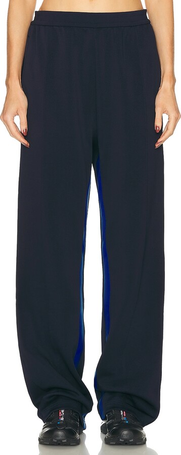 adidas by Wales Bonner Pique Track Pants in Navy