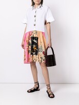 Thumbnail for your product : Antonio Marras Floral-Print Shirt Dress