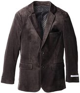 Thumbnail for your product : Isaac Mizrahi Big Boys' Single-Breasted Velvet Blazer Jacket