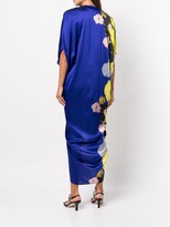 Thumbnail for your product : Silvia Tcherassi Floral-Print Pinched Maxi Dress