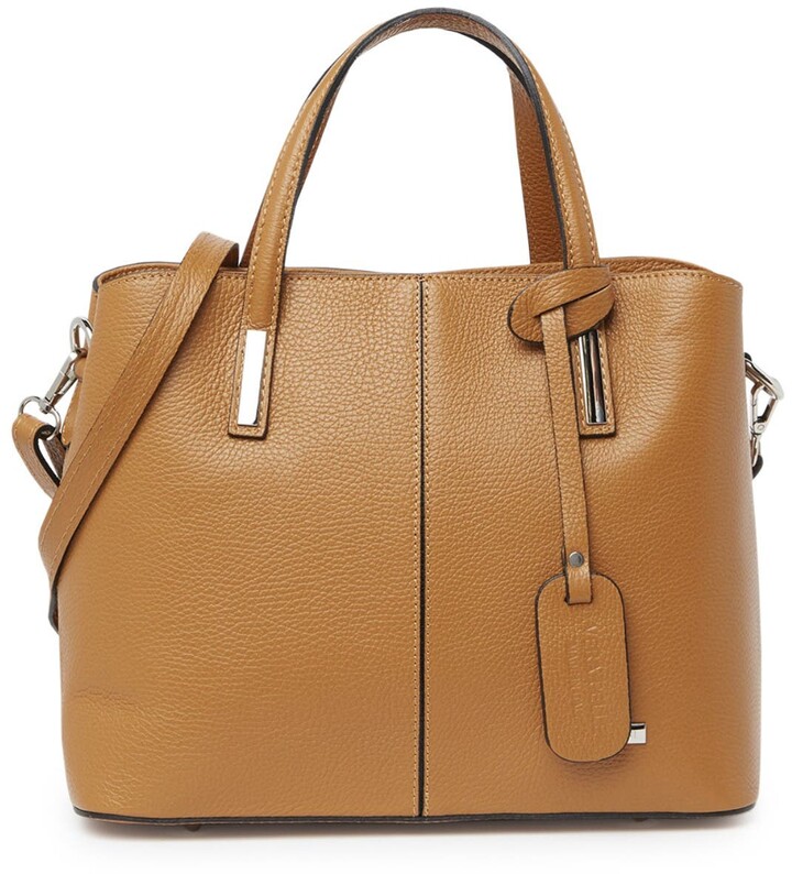 Sofia Cardoni Leather Crossbody Tote Bag ShopStyle